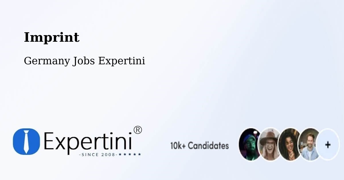 Imprint – Bastheim - Germany Jobs Expertini